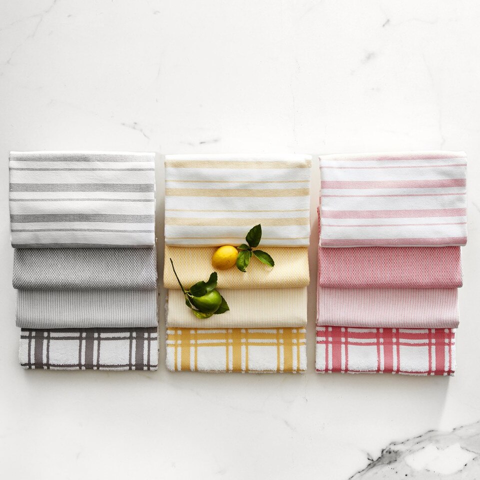 Williams Sonoma SuperAbsorbent MultiPack Tea Towels, Set of 4 Williams Sonoma Australia